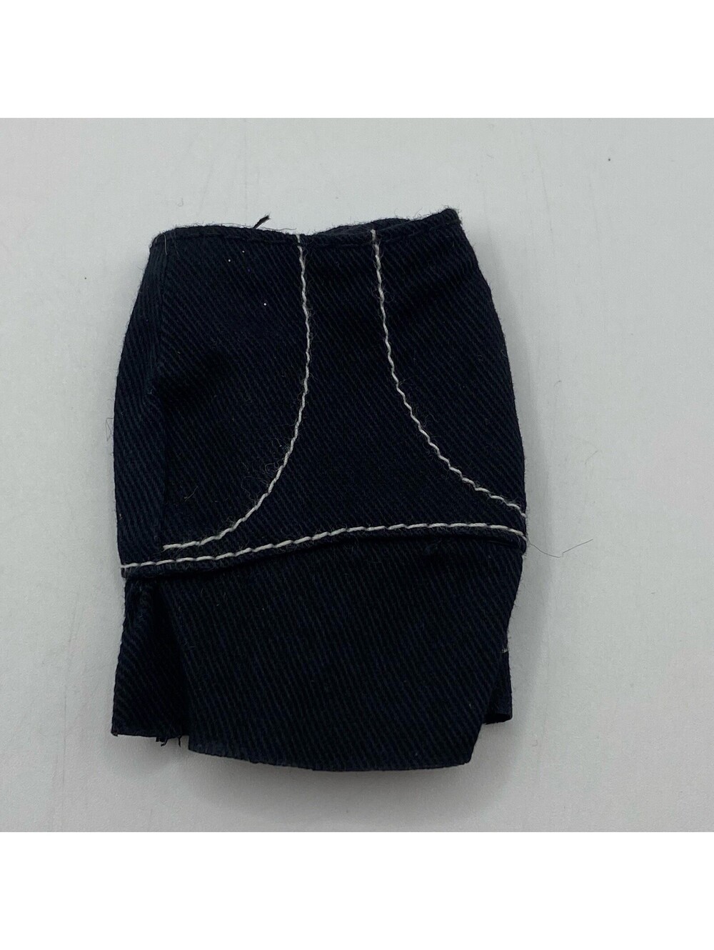 Bratz Doll Clothes ~Black Mini Skirt with White Stitching B16